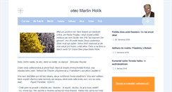 Desktop Screenshot of martinholik.cz